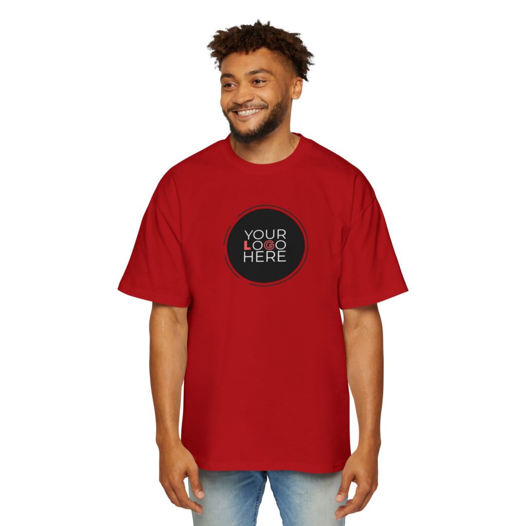 Men'S Heavy Oversized Tee - Image 11