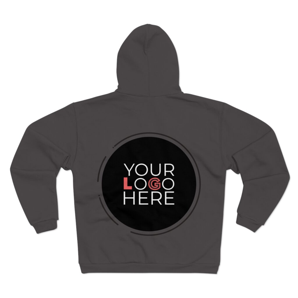 Unisex Hooded Zip Sweatshirt - Image 26