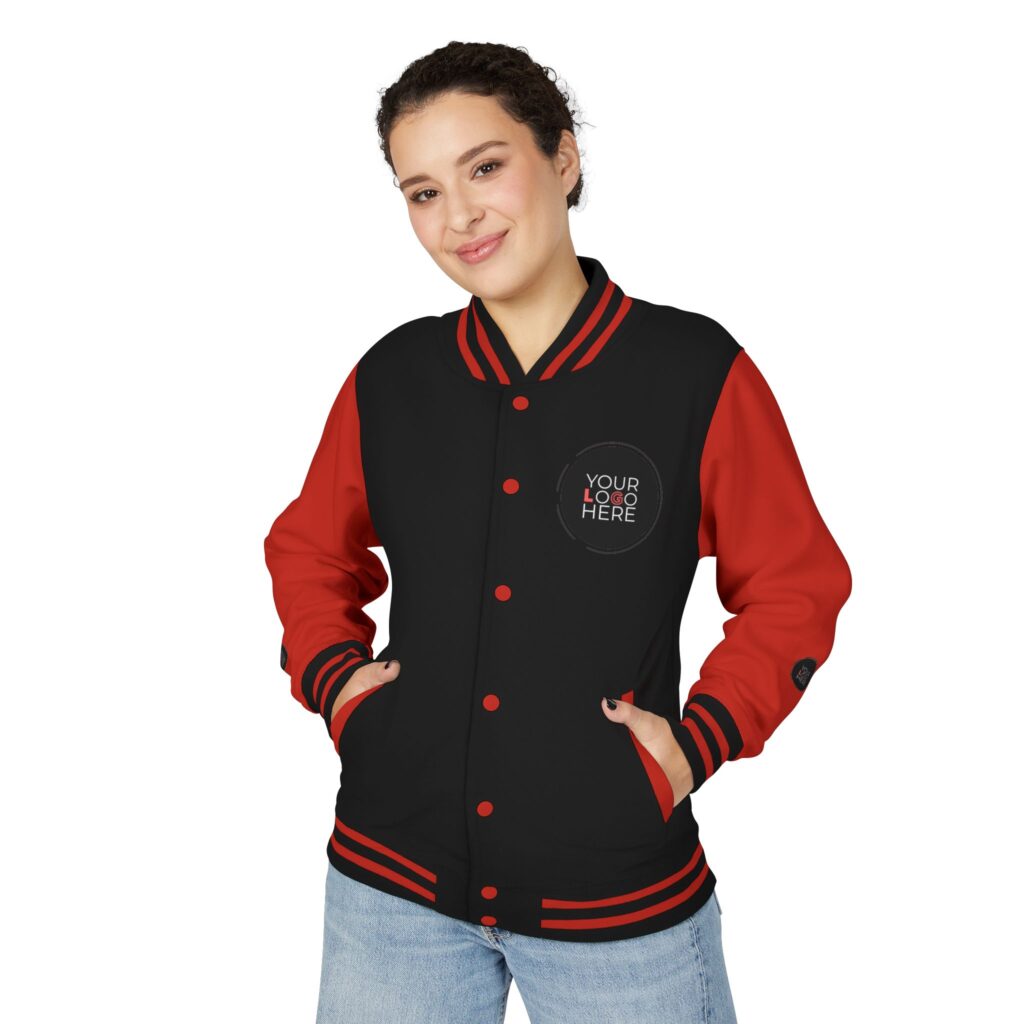 Unisex Heavyweight Letterman Jacket - Image 82