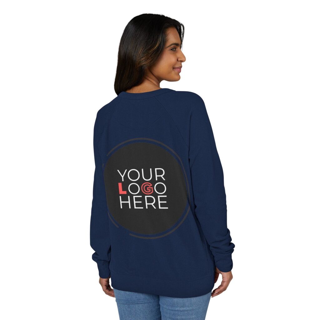 Unisex French Terry Raglan Crewneck - Image 34