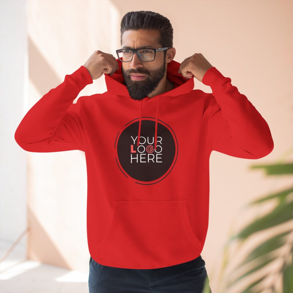 Three-Panel Fleece Hoodie - Image 83