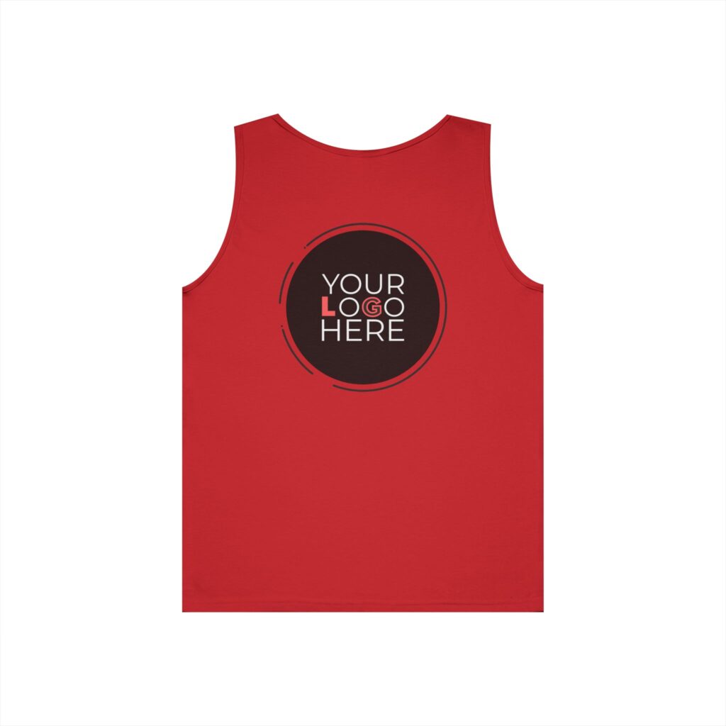 Unisex Heavy Cotton Tank Top - Image 2
