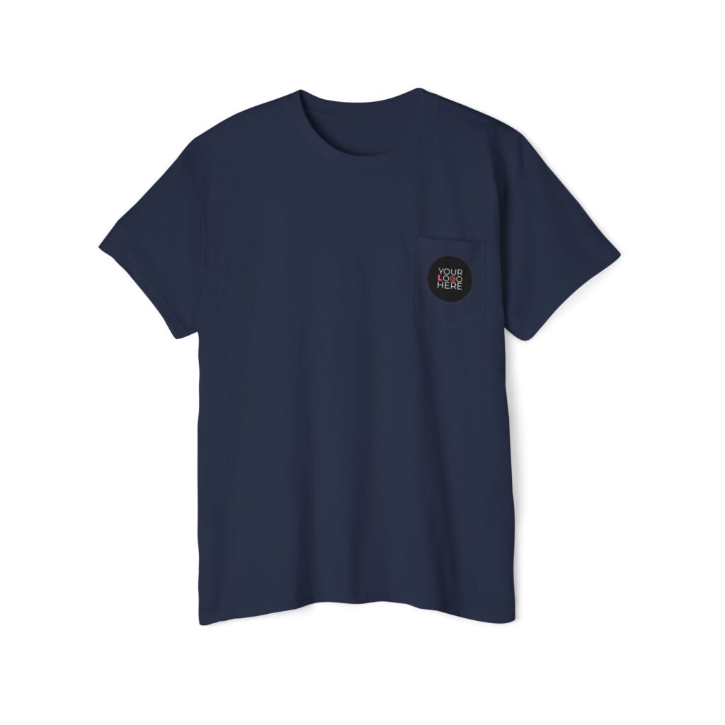 Unisex Heavy Cotton Pocket Tee - Image 67