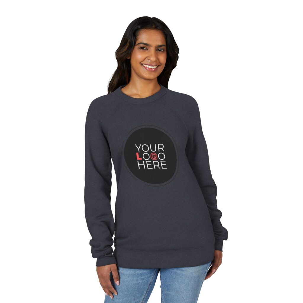 Unisex Sponge Fleece Raglan Sweatshirt - Image 40