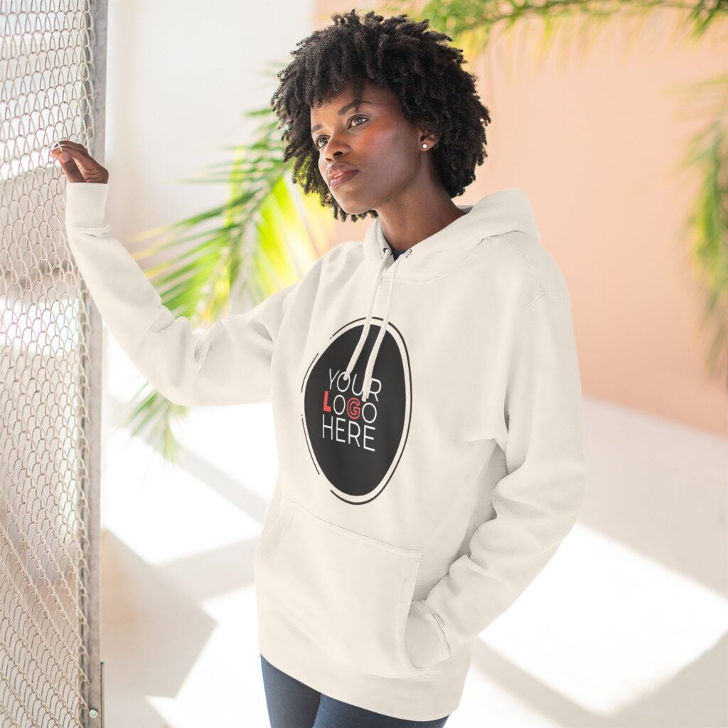 Three-Panel Fleece Hoodie - Image 36