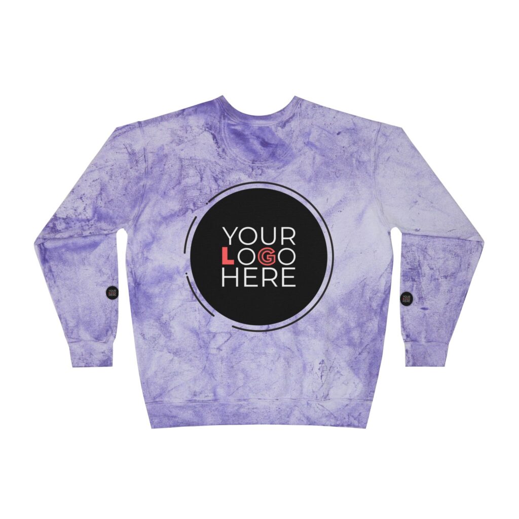 Unisex Color Blast Crewneck Sweatshirt - Image 26
