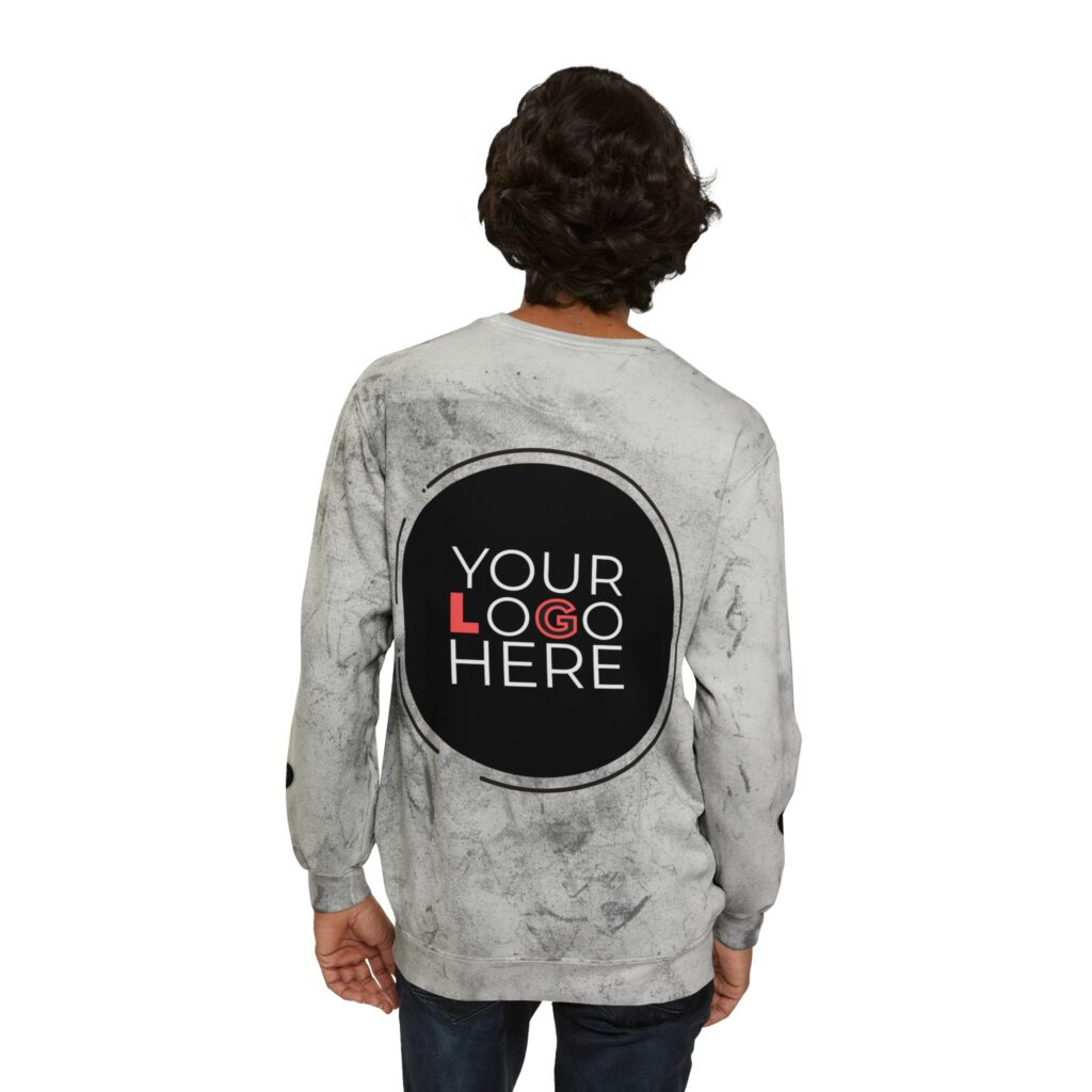 Unisex Color Blast Crewneck Sweatshirt - Image 16