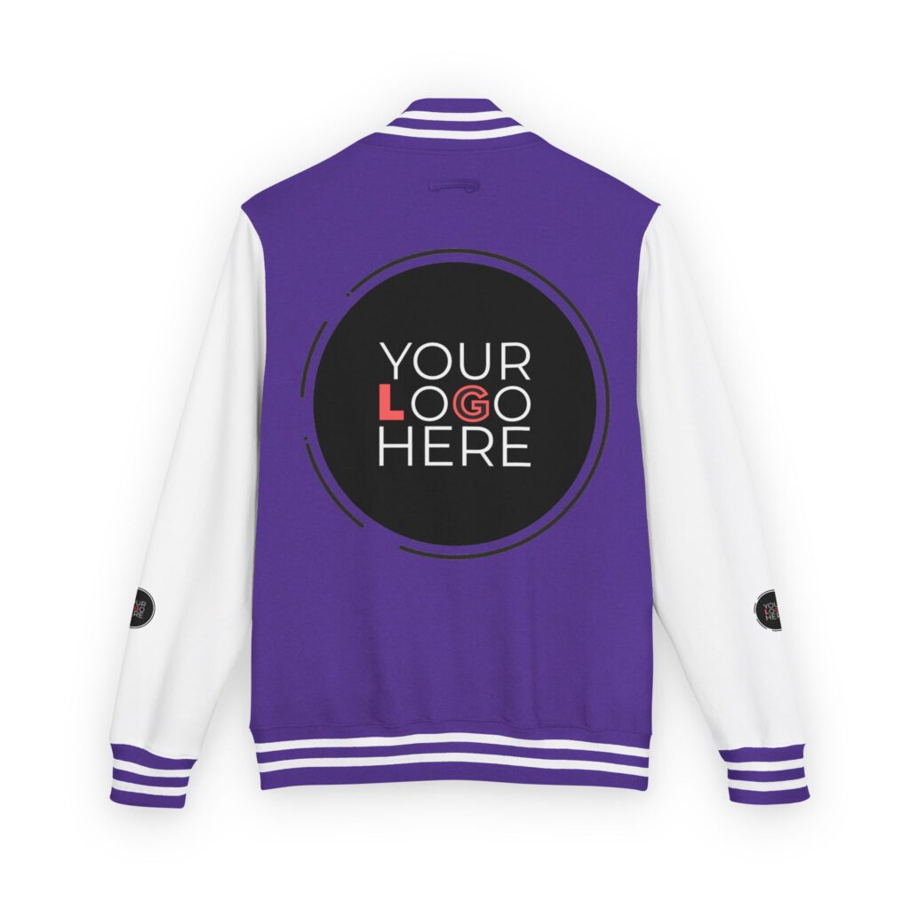 Unisex Heavyweight Letterman Jacket - Image 23
