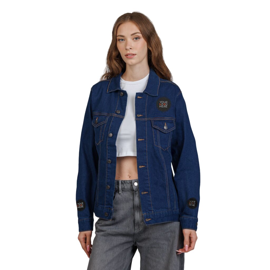 Unisex Denim Jacket (Embroidery) - Image 19