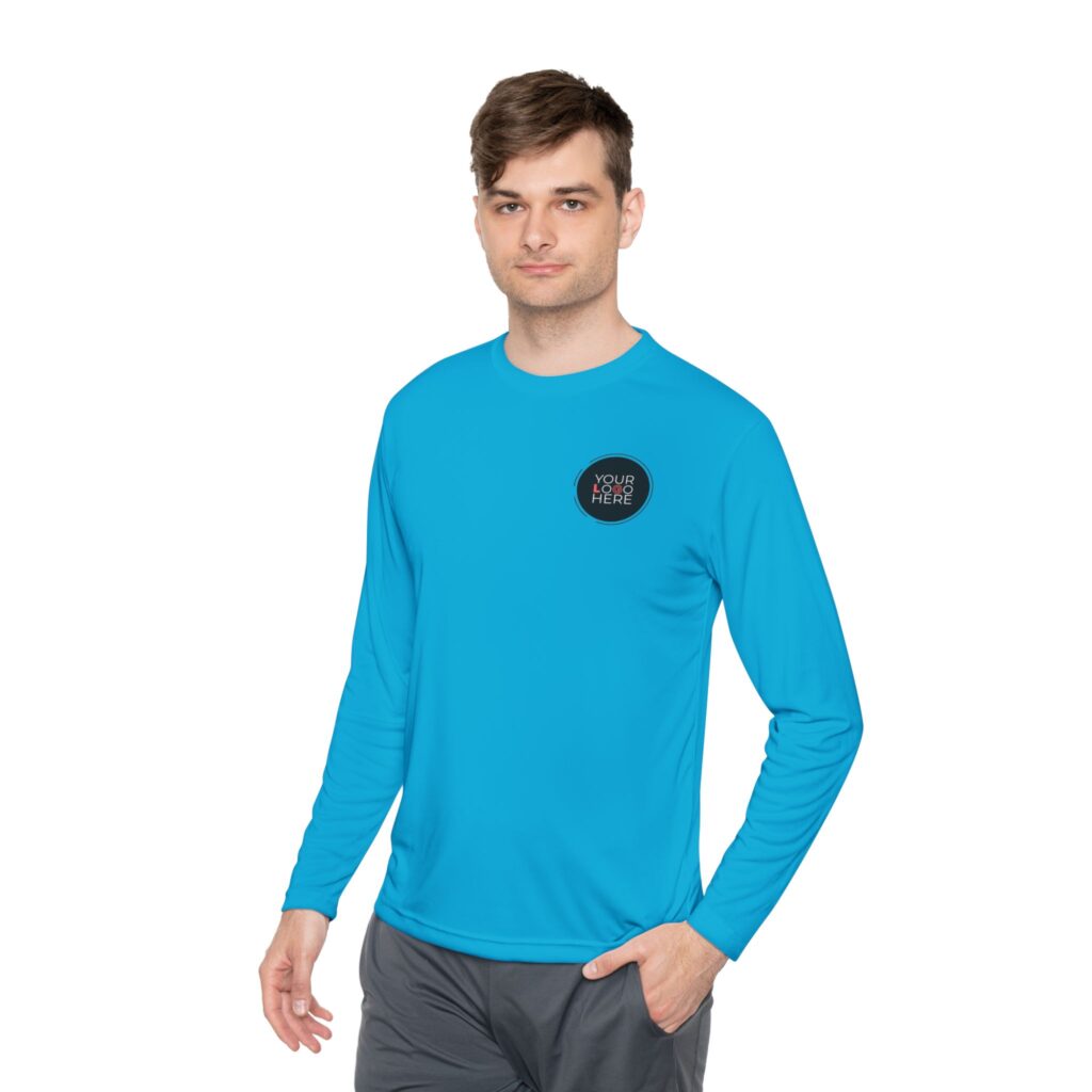 Unisex Lightweight Long Sleeve Tee - Image 35