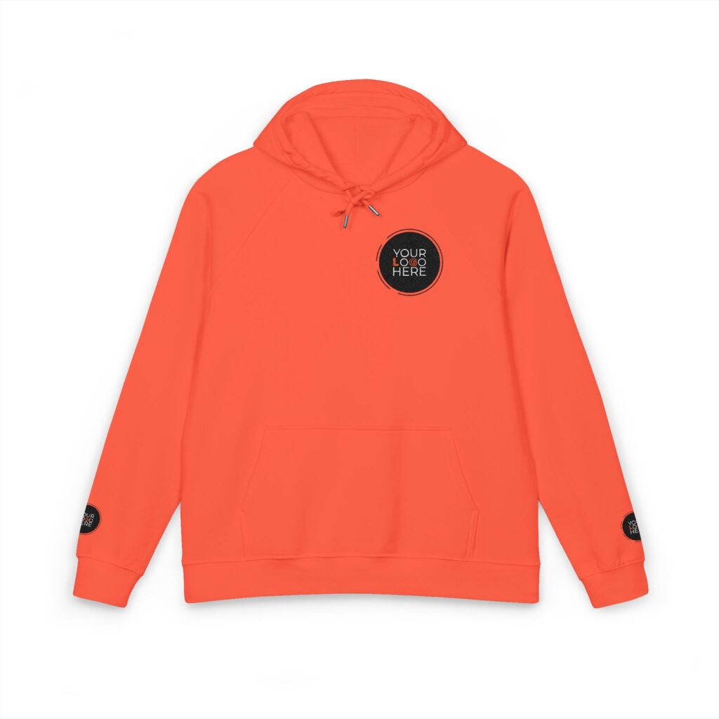 Unisex Eco Raglan Hoodie (Embroidery)