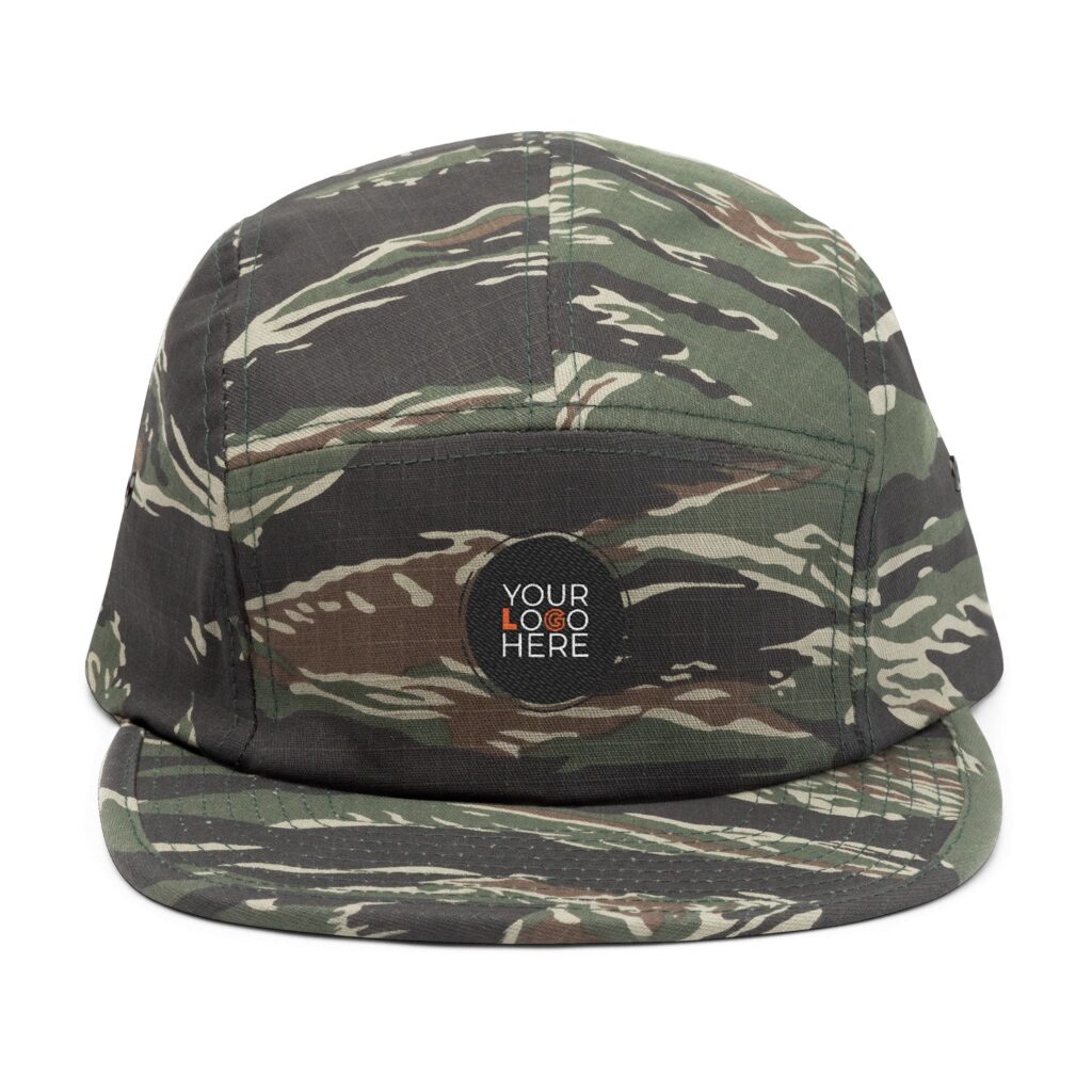 Custom 5 Panel Cap – Embroidery - Image 11