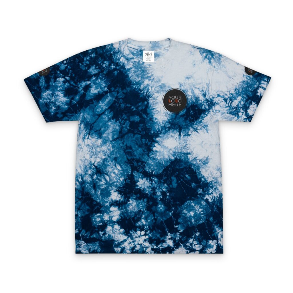 Oversized Tie-Dye T-Shirt (Embroidery) - Image 16