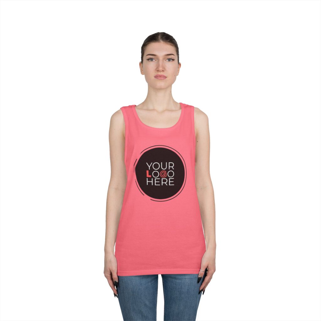 Unisex Heavy Cotton Tank Top - Image 44