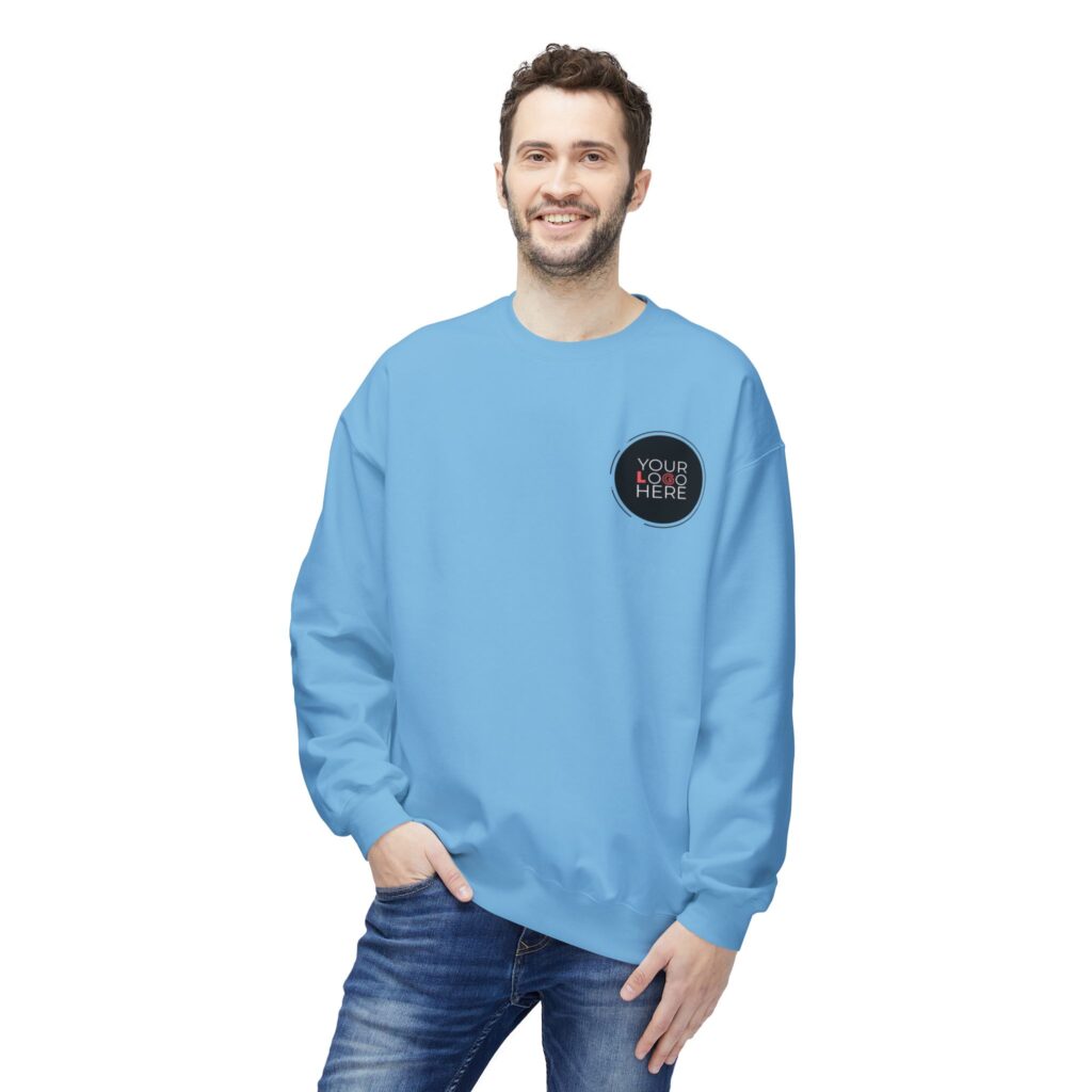 Unisex Midweight Softstyle Fleece Crewneck Sweatshirt - Image 3