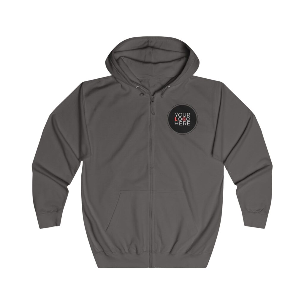 Unisex Full Zip Hoodie - Image 13