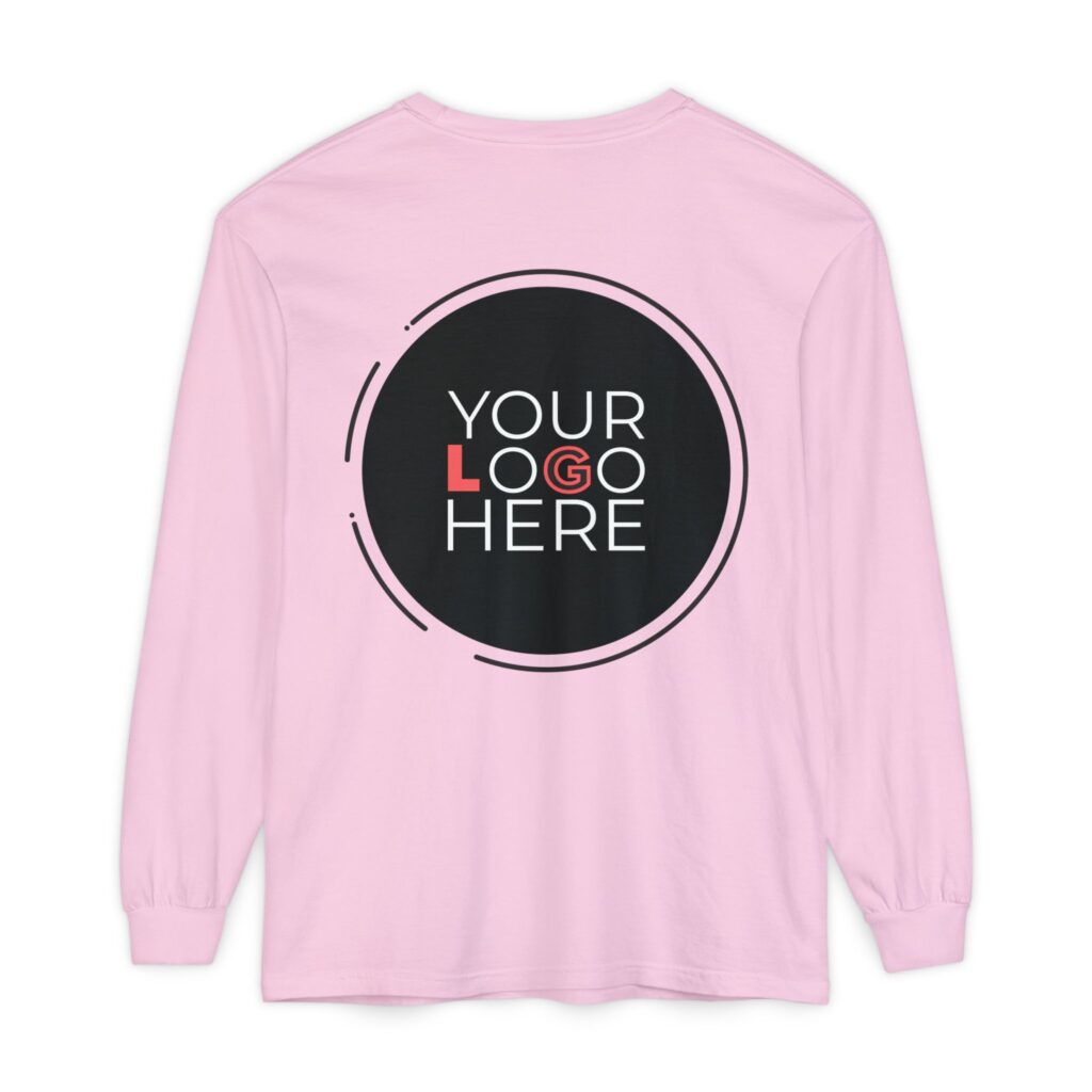 Unisex Garment-Dyed Long Sleeve T-Shirt - Image 100