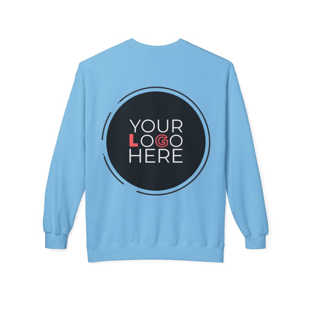 Unisex Midweight Softstyle Fleece Crewneck Sweatshirt - Image 2