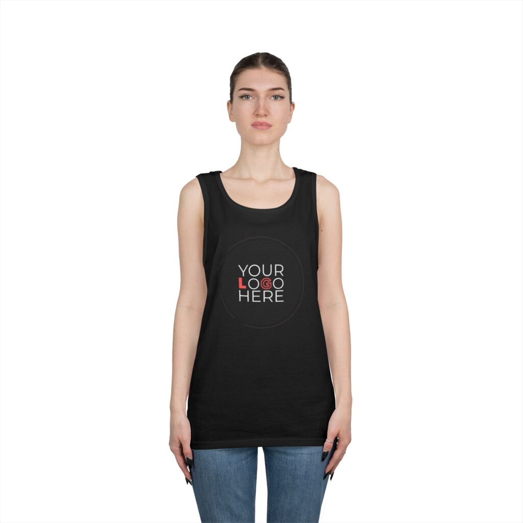 Unisex Heavy Cotton Tank Top - Image 12