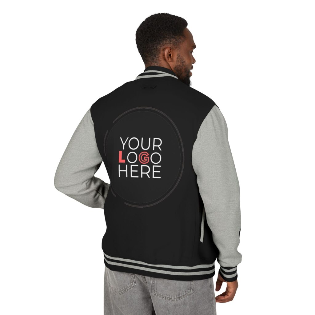 Unisex Heavyweight Letterman Jacket - Image 39