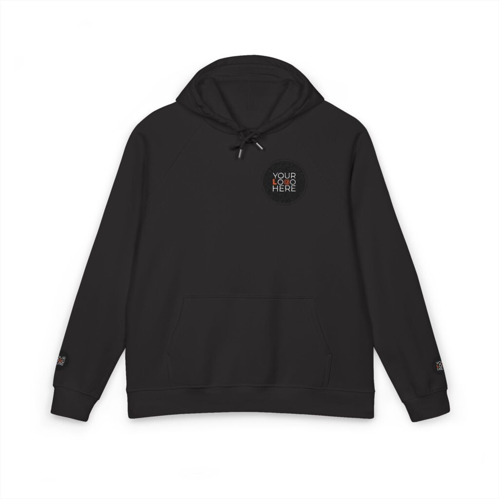 Unisex Eco Raglan Hoodie (Embroidery) - Image 25