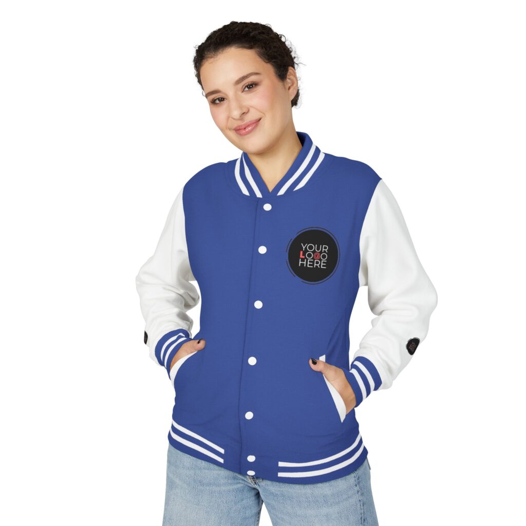 Unisex Heavyweight Letterman Jacket - Image 33