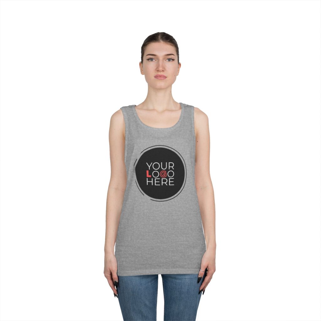 Unisex Heavy Cotton Tank Top - Image 16