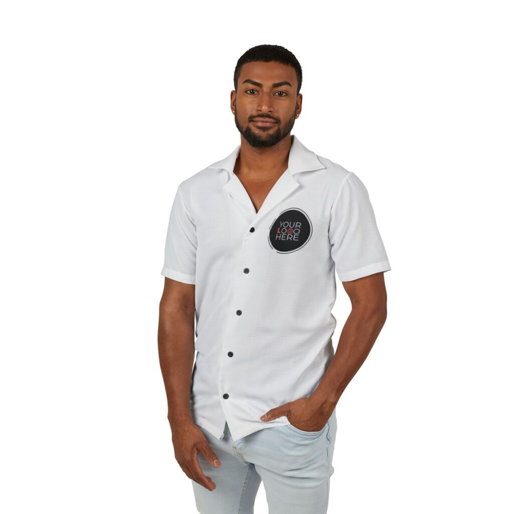 Men'S Hawaiian Camp Shirt (Aop) - Image 3