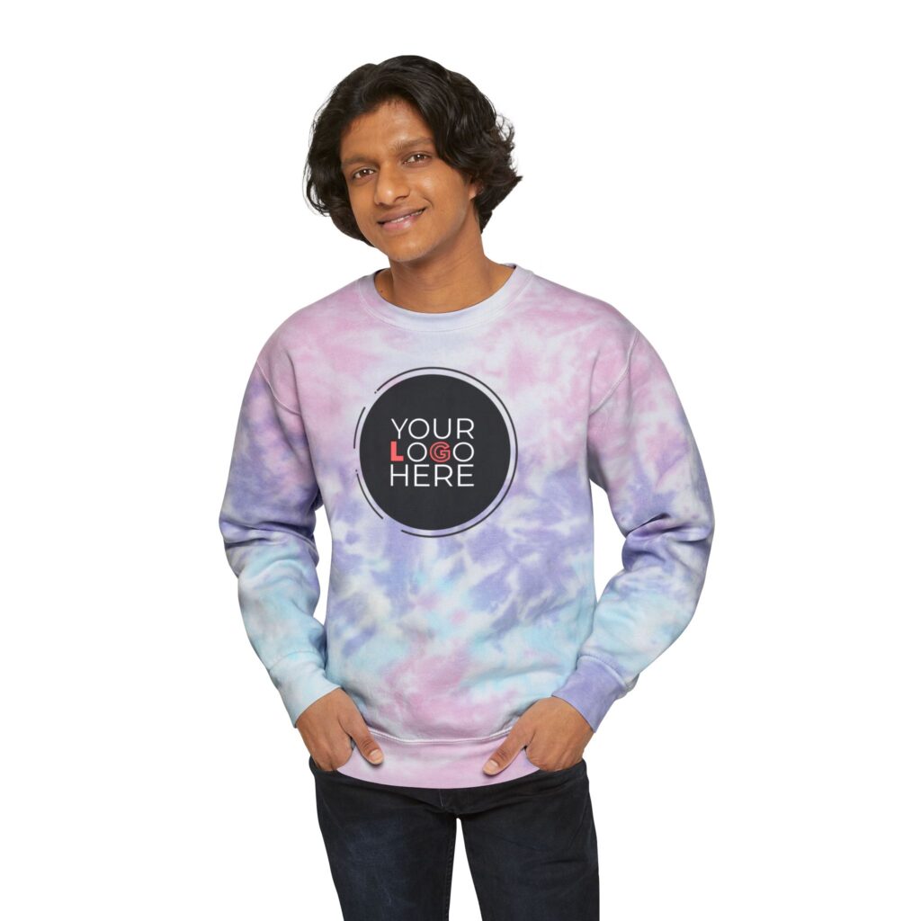 Unisex Tie-Dye Sweatshirt - Image 3