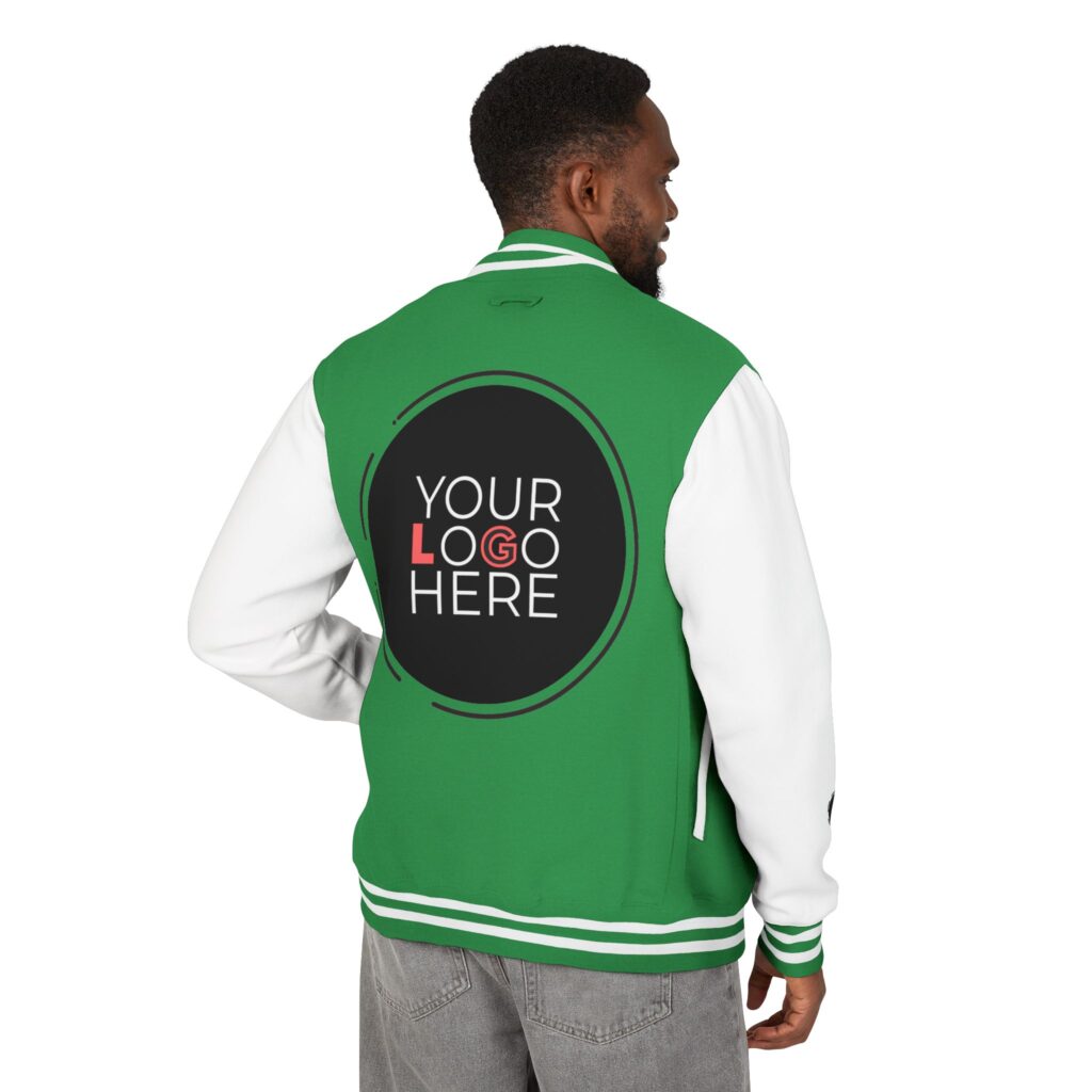 Unisex Heavyweight Letterman Jacket - Image 60