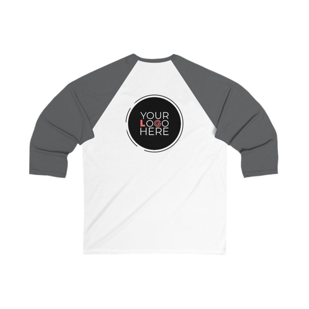 Unisex 3\4 Sleeve Baseball Tee - Image 4