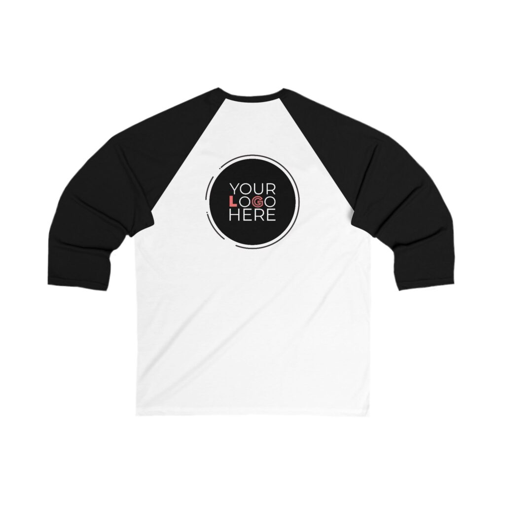 Unisex 3\4 Sleeve Baseball Tee - Image 14