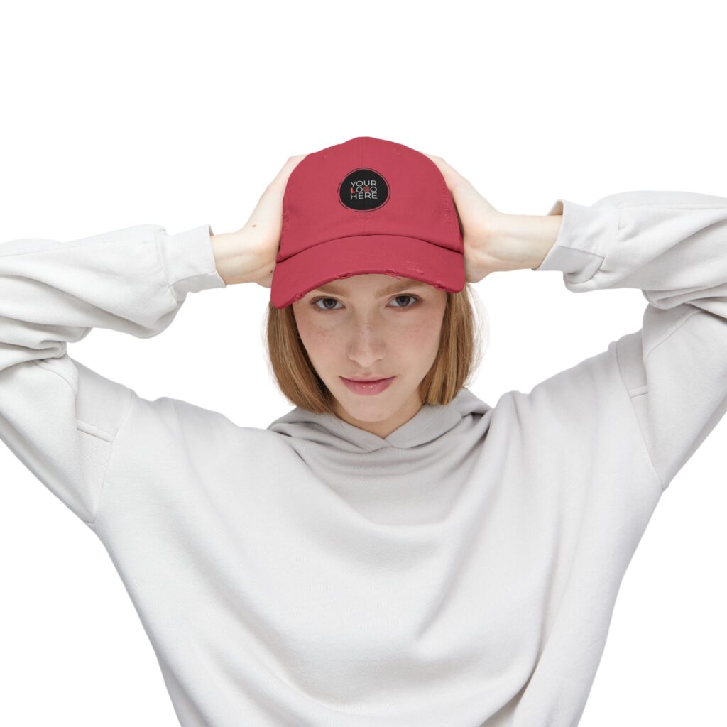 Custom Unisex Distressed Cap - Image 47