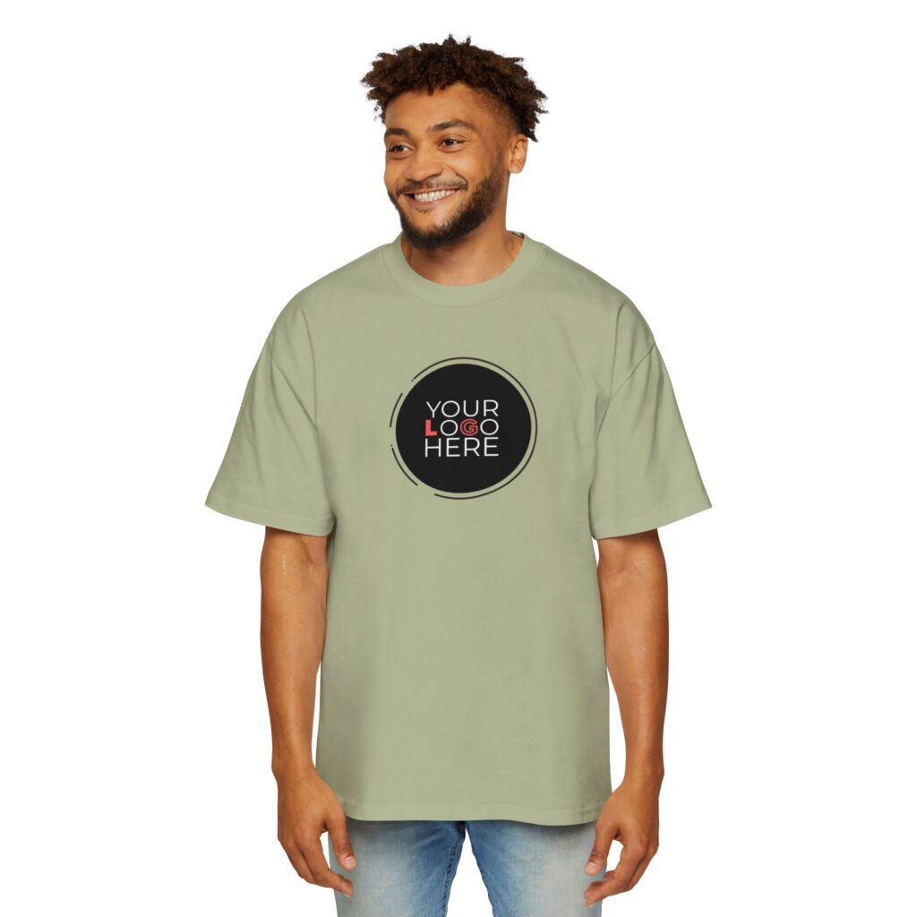 Men'S Heavy Oversized Tee - Image 3