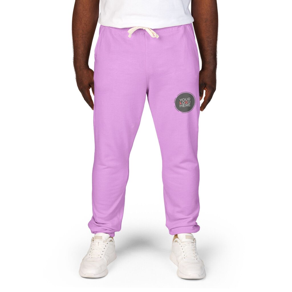 Unisex Garment-Dyed Fleece Sweatpants - Image 5