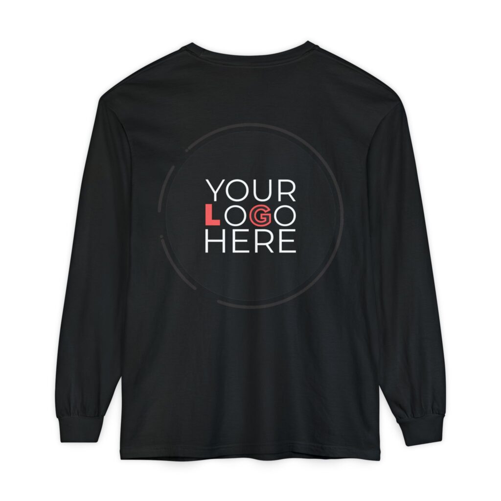 Unisex Garment-Dyed Long Sleeve T-Shirt - Image 86