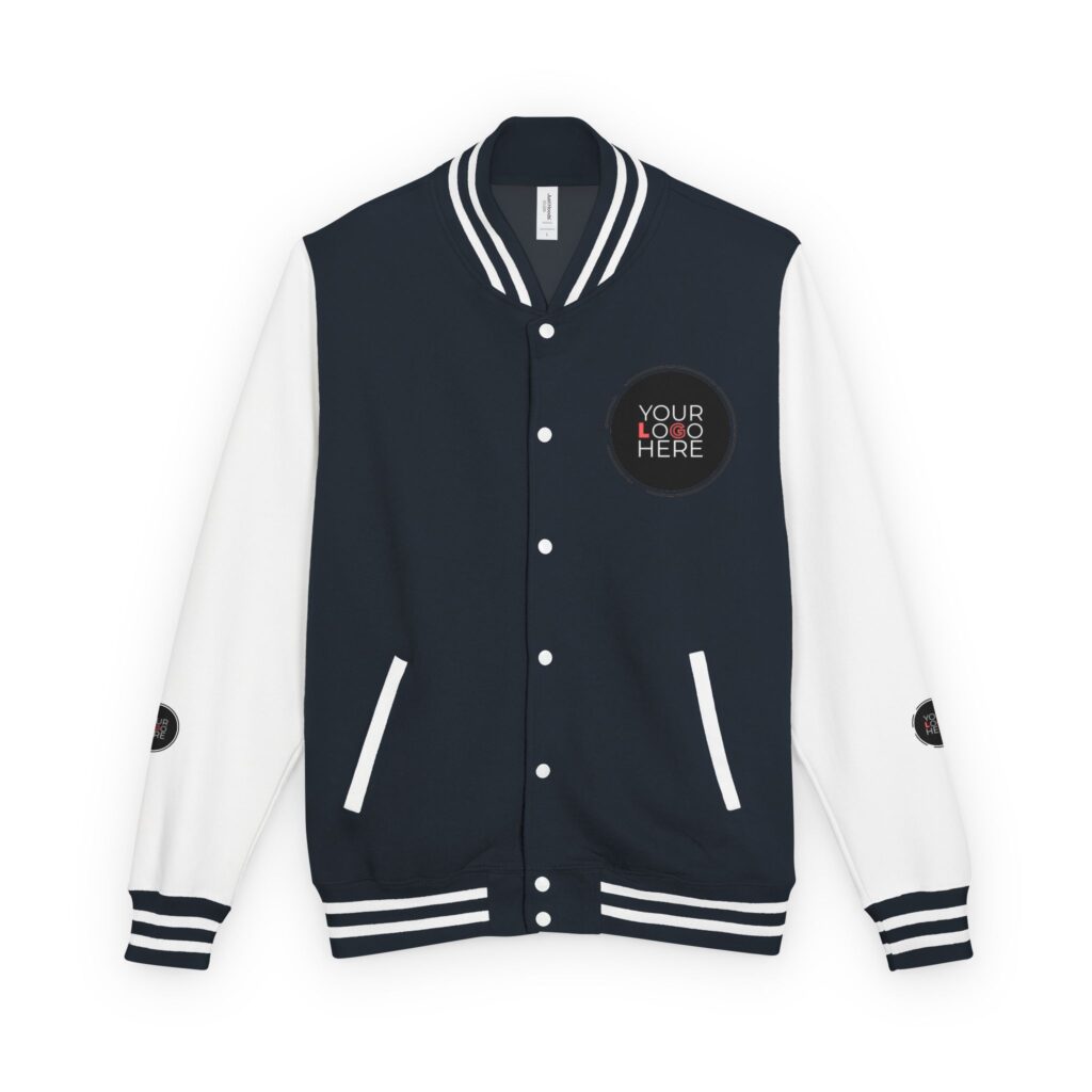 Unisex Heavyweight Letterman Jacket - Image 64