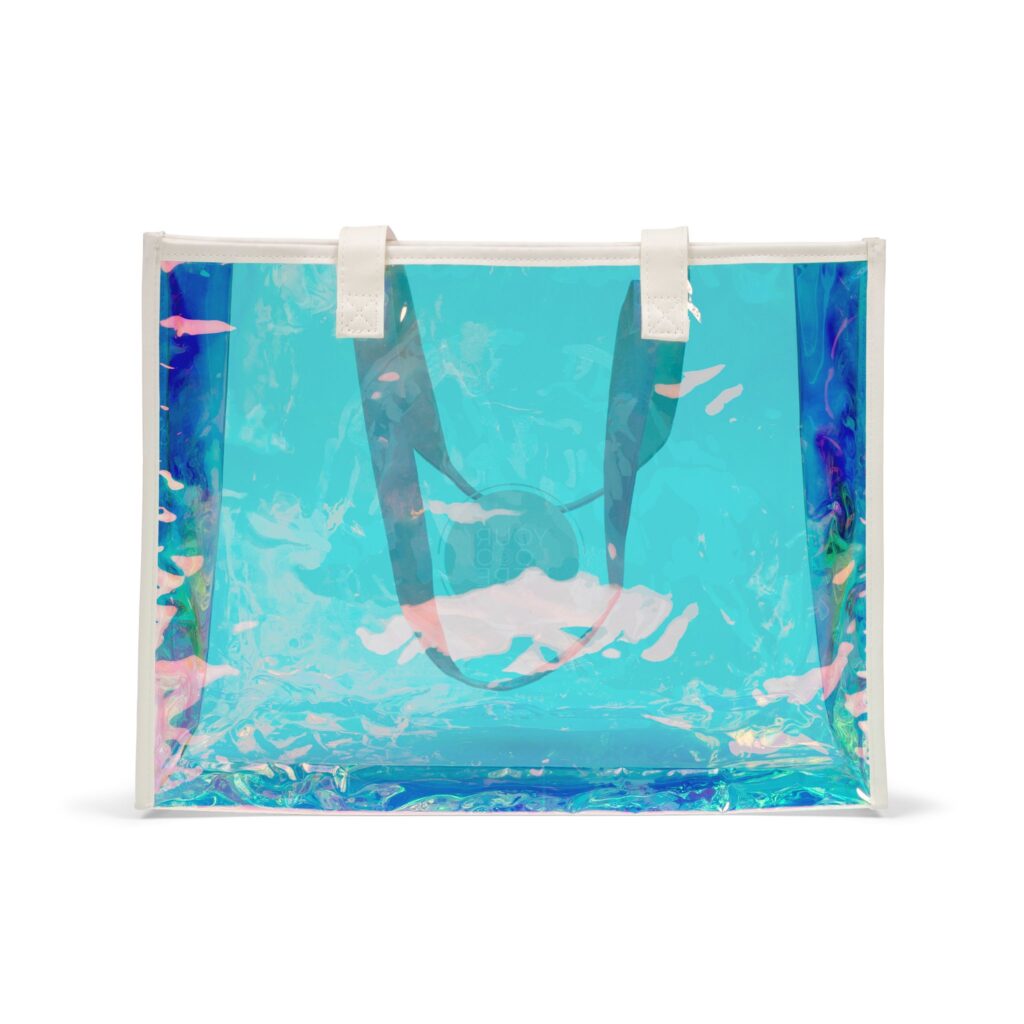 Beach Holographic Tote Bag - Image 2