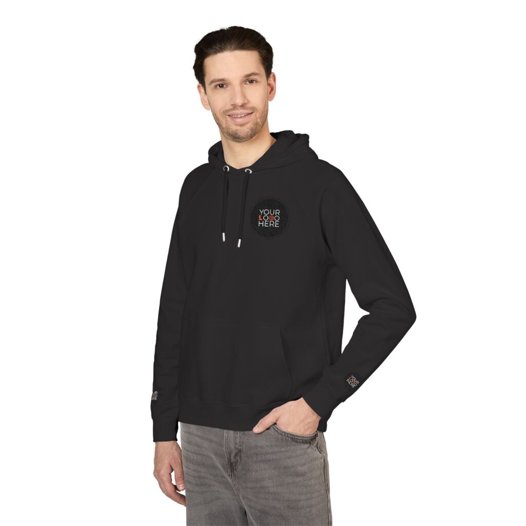 Unisex Eco Raglan Hoodie (Embroidery) - Image 28