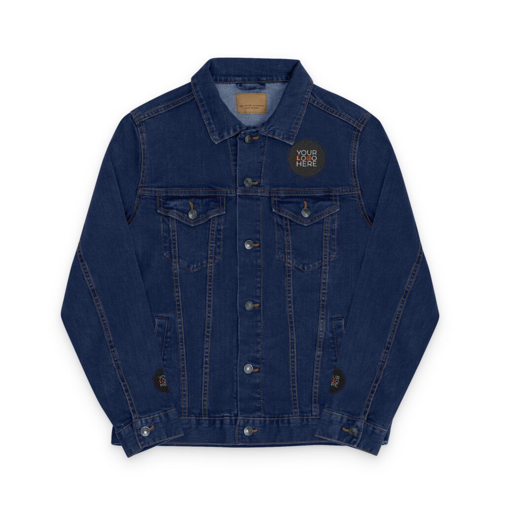 Unisex Denim Jacket (Embroidery) - Image 15