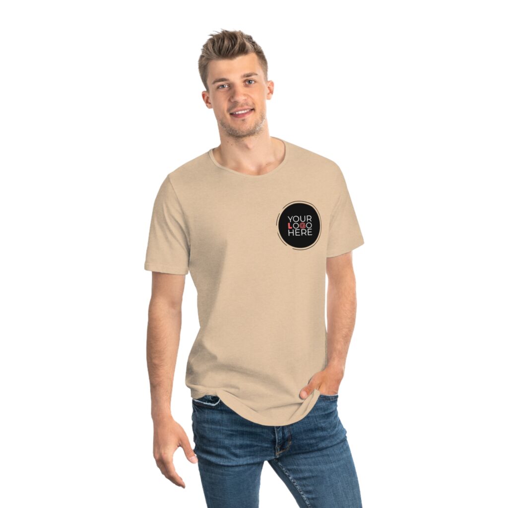 Men'S Jersey Curved Hem Tee - Image 16