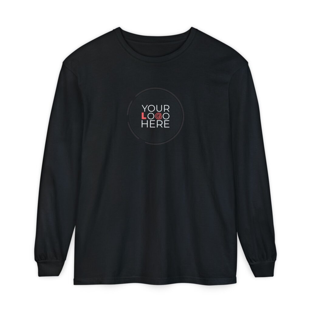 Unisex Garment-Dyed Long Sleeve T-Shirt - Image 85
