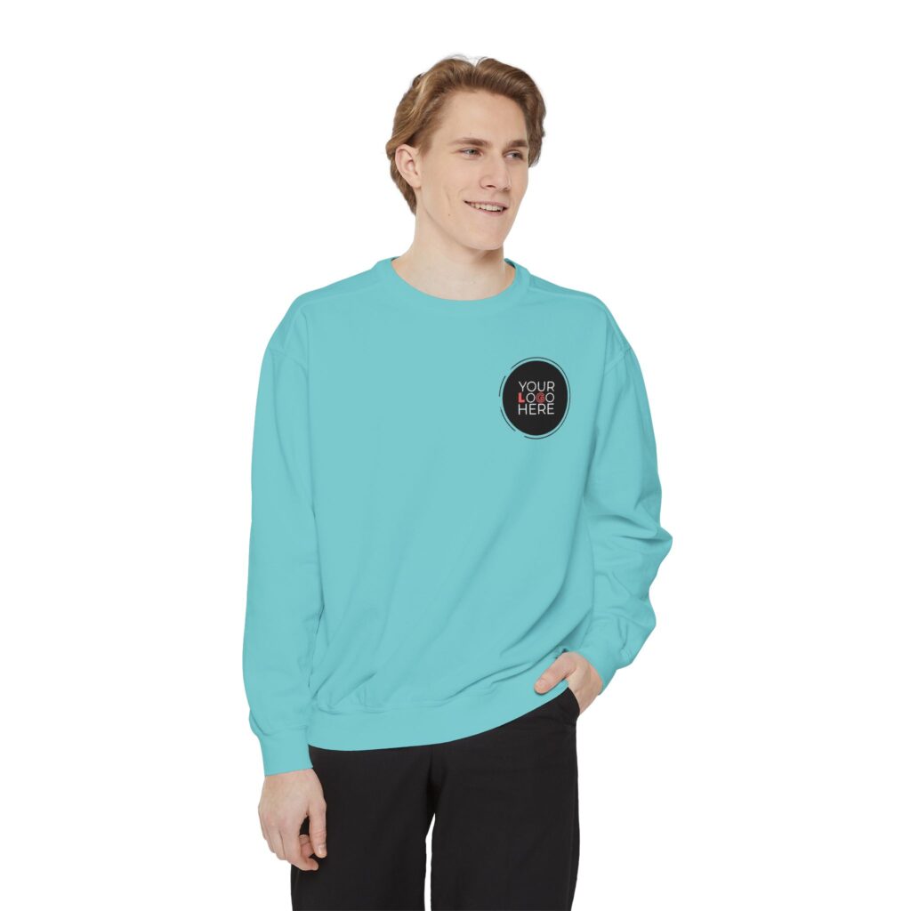 Unisex Garment-Dyed Sweatshirt - Image 38