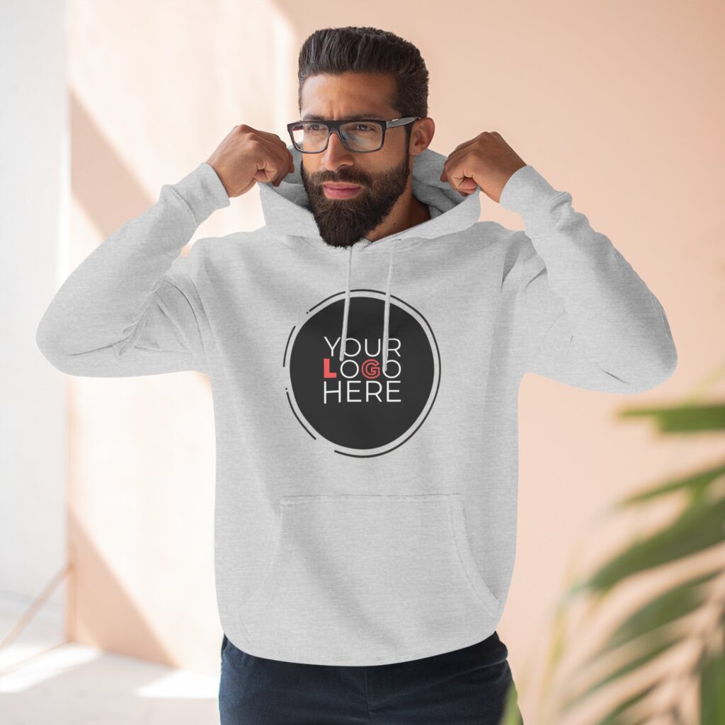 Three-Panel Fleece Hoodie - Image 17