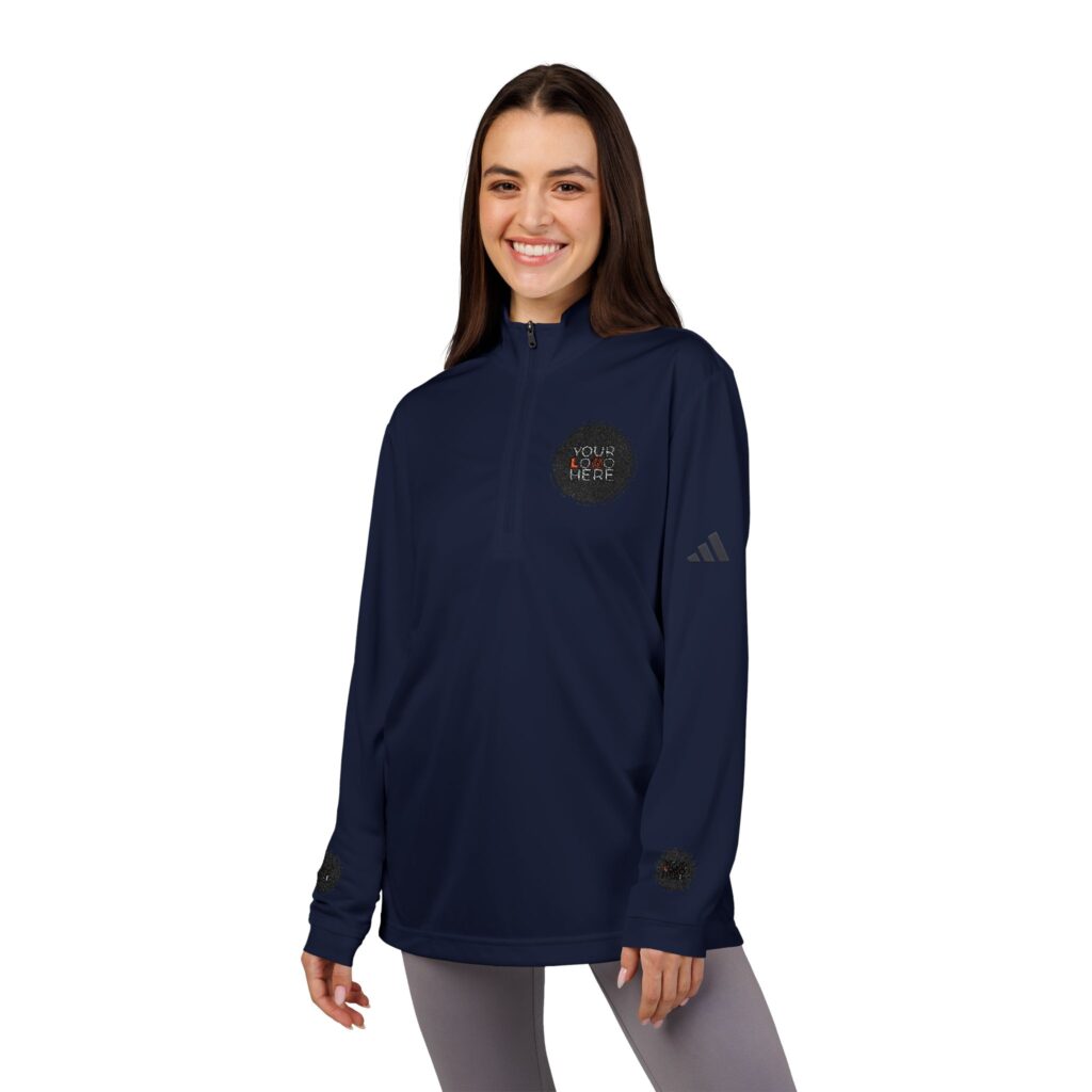 Adidas® Quarter-Zip Pullover (Embroidery) - Image 19