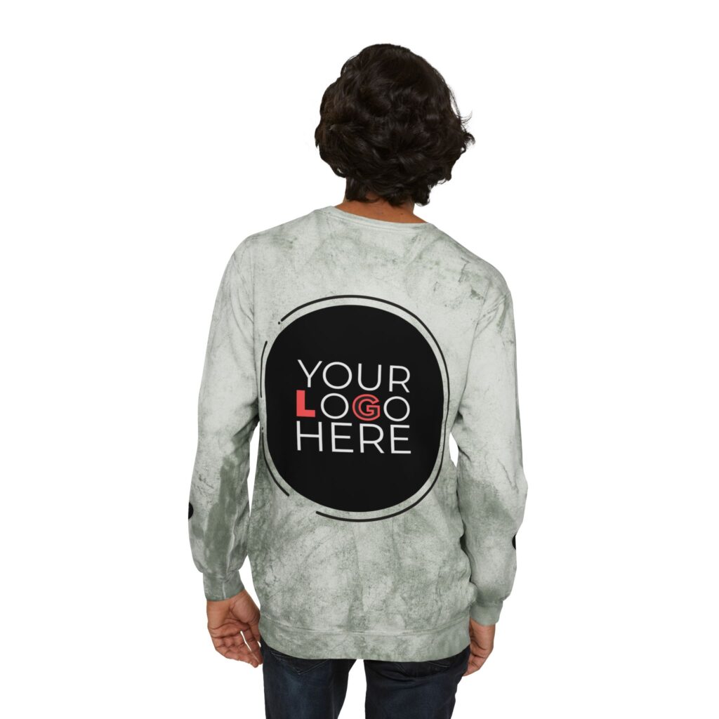 Unisex Color Blast Crewneck Sweatshirt - Image 22