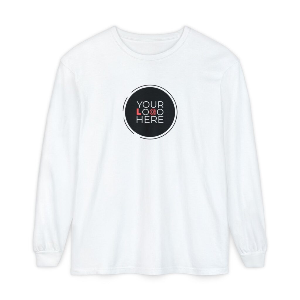 Unisex Garment-Dyed Long Sleeve T-Shirt - Image 8