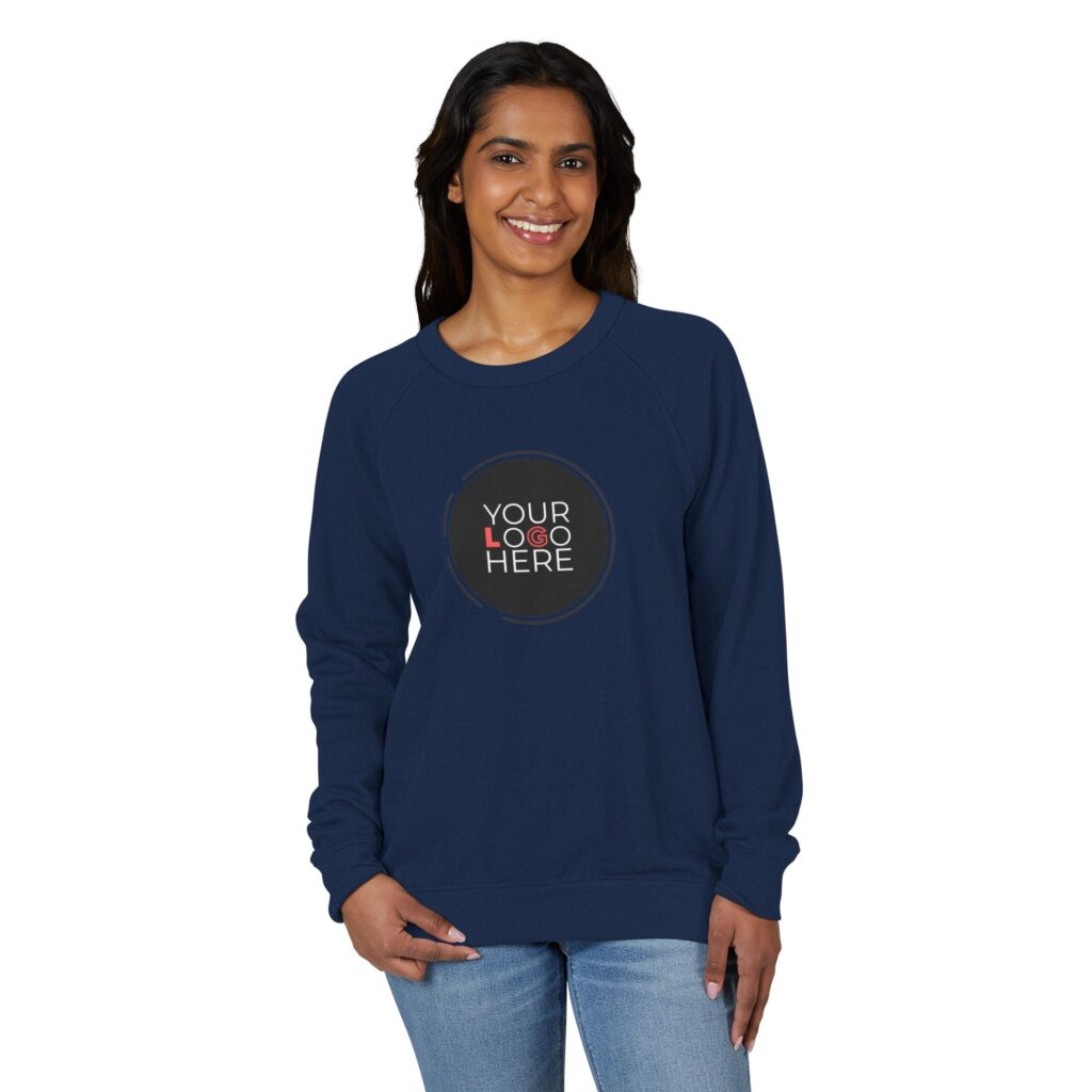 Unisex French Terry Raglan Crewneck - Image 33