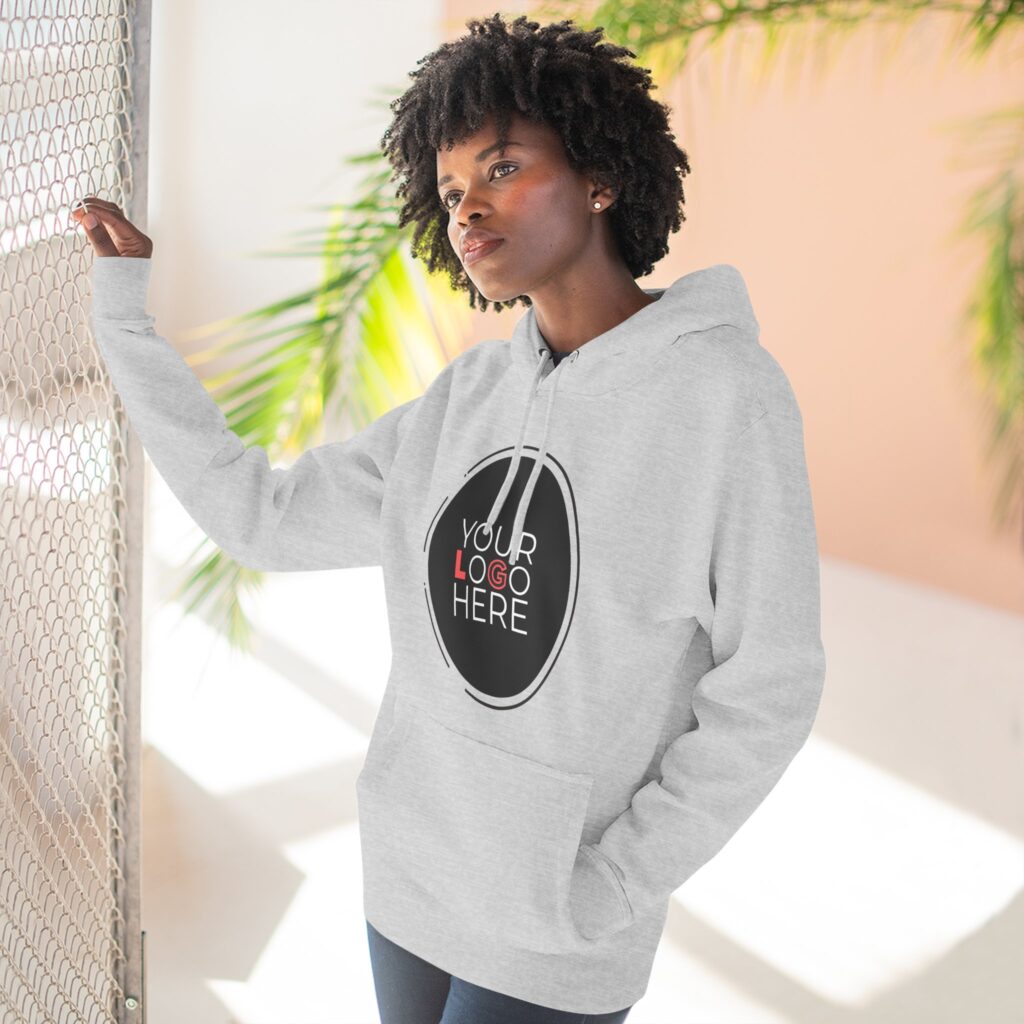 Three-Panel Fleece Hoodie - Image 18