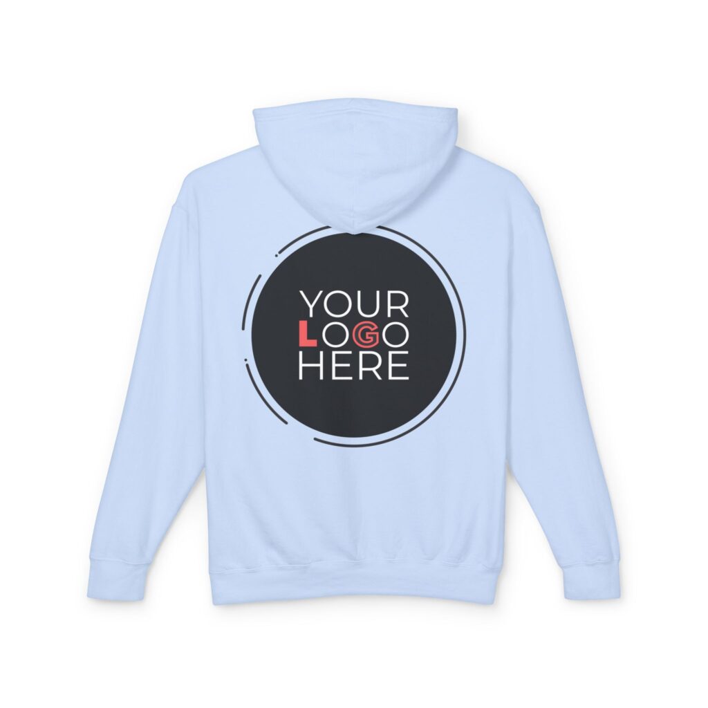 Unisex Lightweight Hooded Sweatshirt - Image 20